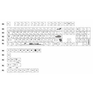 Ae-86 Keycaps D ban đầu PBT Dye-sub Cherry / MA / XDA / MOA Profile Keycap Custom Keycaps Tương thích với công tắc Cherry Gateron MX