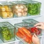 Hộp nhựa đựng thực phẩm cao cấp có tay cầm, kèm chức năng hẹn giờ - tiện dụng, siêu bền