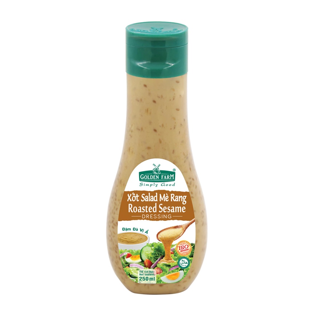 Xốt Salad Mè Rang Golden Farm 250ml | Shopee Việt Nam