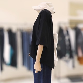 Áo phông in hình con thỏ dáng rộng đơn giản đủ size