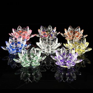 Phụ Kiện Trang Trí Nhà Cửa / Tiệc Cưới Hình Hoa Sen Bằng Thủy Tinh 60mm