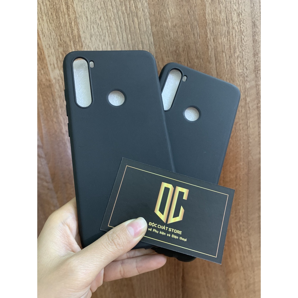 Ốp lưng TPU Xiaomi Redmi note 8, dẻo đen, chống trượt, chống va đập.