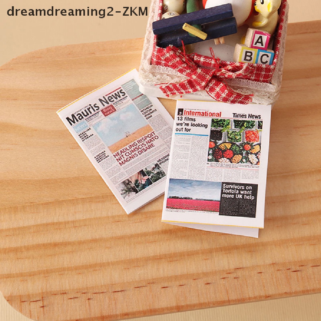 [dreamdreaming] 9 Cái / bộ Nhà Búp Bê 1: 12 Mô Hình Báo Màu Thu Nhỏ Trang Trí Cảnh Sống Phụ Kiện Nhà Búp Bê [zkm]