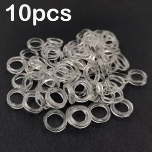 Bộ 10 Nút Chặn Lỗ Lớn Bằng Thép Không Gỉ Và Silicone 10mm Tiện Dụng
