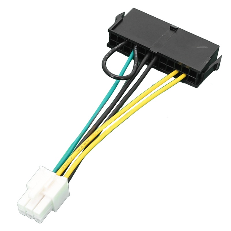 ATX PSU 24 Pin to Motherboards 6Pin for  6Pin Mainboard Power Supply Cable