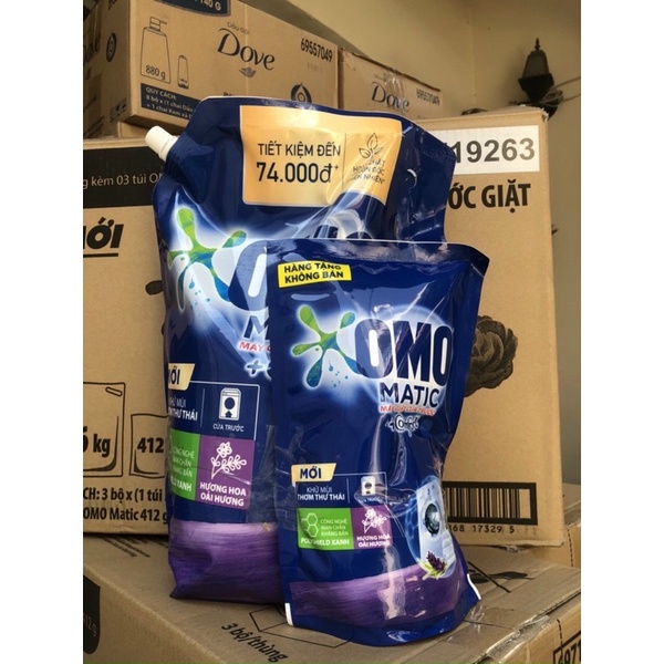 Túi Nước Giặt OMO matic 3.6kg
