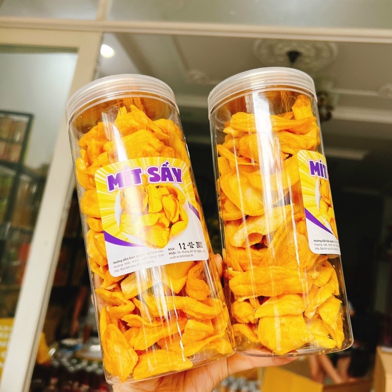 Mít Sấy Xuất Khẩu Loại 1 Cao Cấp lon 180GR