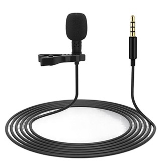 NLINNI Ve Áo Micro 3.5 Mm Cắm Type-C Mic Condenser Ghi Âm Giọng Nói Giảm Tiếng Ồn Điện Thoại Di Động Micro Nhỏ