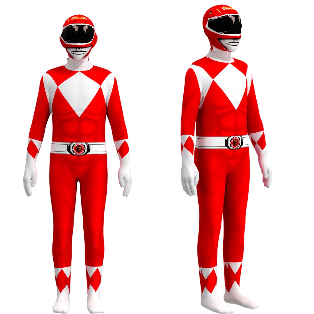 Bộ Áo Liền Quần Hóa Trang Siêu Anh Hùng samurai sentai shinkenger Ranger Cho Người Lớn Và Trẻ Em