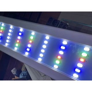 Đèn led siêu sáng WRGB thế hệ mới 6 hàng bóng chuyên dụng cho bể cá cảnh thủy sinh- đèn led bể cá