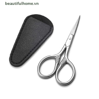 1 Kéo Cắt Tỉa Lông Mày / Lông Mi / Mũi Bằng Thép Không Gỉ