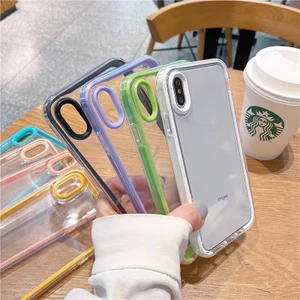 Ốp ĐiệN ThoạI Trong SuốT Cho IPhone 6 6S 7 8 SE 2020 6 Plus 6S Plus 7 Plus 8 Plus X XS MAX XR