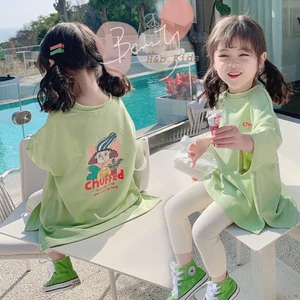 bộ quần áo chùm mông cho bé gái áo tay lửng quần legging lửng mềm độc lạ sang chảnh 10-20kg