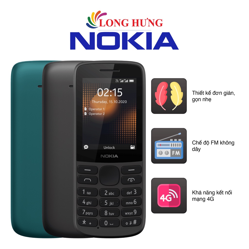 Mua Nokia 215 4G - Chính hãng, giá rẻ, giao hàng tận nơi