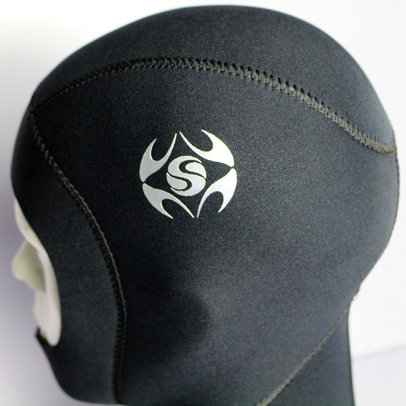 Mũ lặn scuba nam 3mm neoprene, phù hợp cho spearfishing và giữ ấm dưới nước.