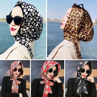 SOULSPACE Baotou Mũ Mô Phỏng Lụa Thoáng Khí Hồi Giáo Turban, Mũ Chống Nắng Mềm Thời Trang Nữ