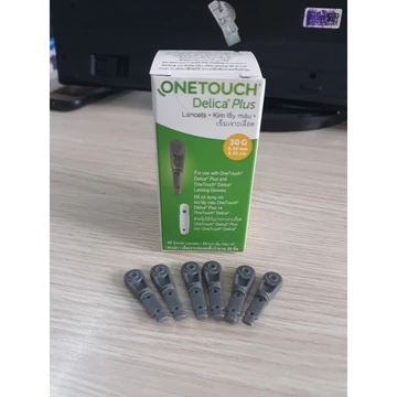 Kim lấy máu OneTouch Delica Plus 30G dùng cho máy đo đường huyết hộp 25 kim