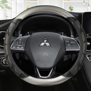 Bọc vô lăng ô tô 38cm 15 "Dành cho Mitsubishi ASX RVR Pajero Sport Outlander PHEV Airtrek Grandis lancer evo Eclipse Cr