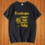 Áo Thun Nam HappyFamily- Mẫu Họa Tiết Framtiden FORGET THE HORIZON TODAY Chất Vải Cotton 100