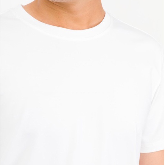 Áo thun trắng trơn Basic mềm mịn co dãn thấm hút mồ hôi 40-100kg form suông Unisex Basetee