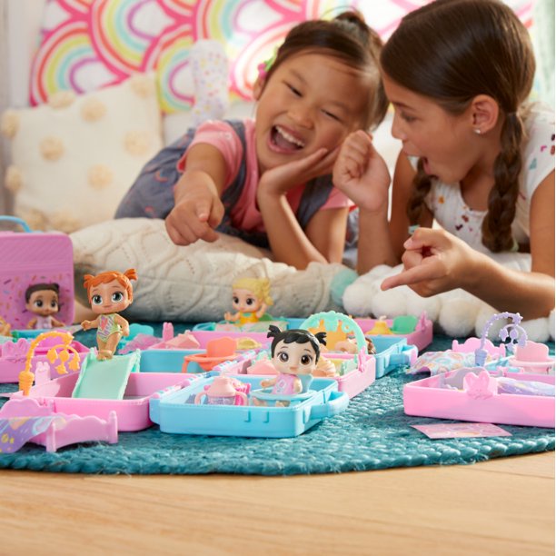 Baby Alive Foodie Cuties, Sun Series 3, Baby Doll Set with 10 Surprises Set 3 Búp Bê Em Bé Kèm 10 Bất Ngờ
