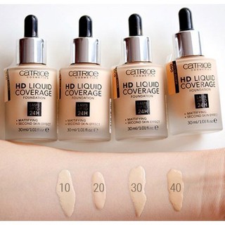 [Y115] Kem nền CATRICE HD Liquid Coverage Last Upto 24h 30ml