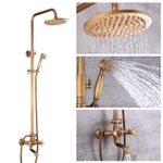 Bộ sen cây nóng lạnh tắm đứng chất liệu Đồng giả cổ cao cấp - Phong cách Châu âu hiện đại - Hàng mới về mã BSC003 — ảnh 2