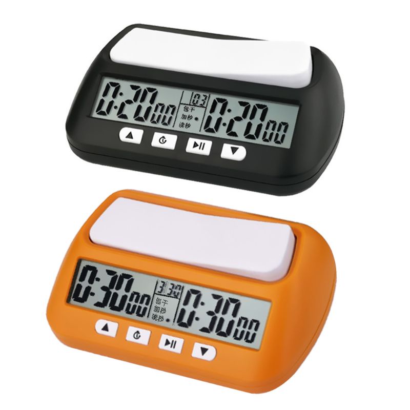 Professional Chesses Clock Compacts Digital Watch Count Up Down Timer Board Game