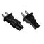 Btsg Bộ Chuyển Đổi Nguồn Dây Phích Cắm US 2 Pin 1-15P Sang IEC 320 C5 C7 Bộ Chuyển Đổi Nguồn Điện