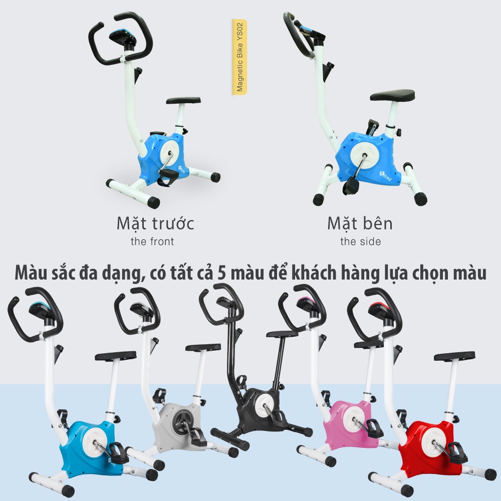 Ảnh BG -  Xe đạp tập thể dục, tập gym tại nhà dụng cụ tập gym đạp yên tĩnh tiện lợi nhỏ gọn 2