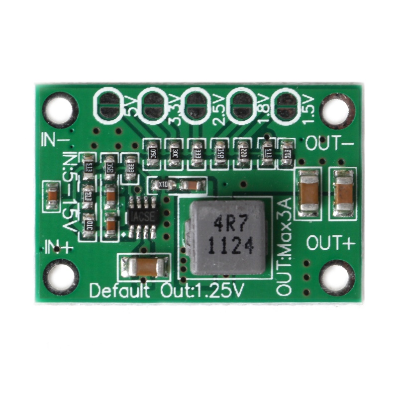 IOR DC Bộ Điều Chỉnh Điện Áp Bước Xuống Bảng Chuyển Đổi Nguồn 5-16V Đến 1 25V 1 5V 1 8V
