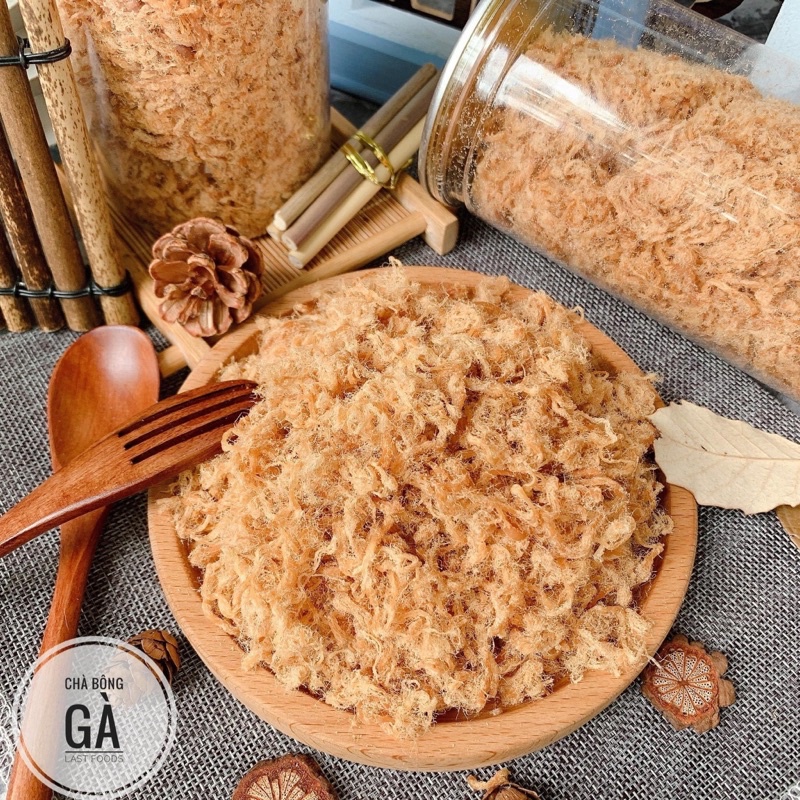 Chà - Bông - Xù Thịt Gà Xuất khẩu hàng loại 1 Siêu Ngon - 1Hộp 300gr