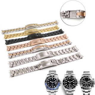 Cho ROLEX Daytona Nước GMT Submariner Vít Liên Kết Đồng Hồ Vòng Tay Thép 316L 20 Mm Dây Đeo