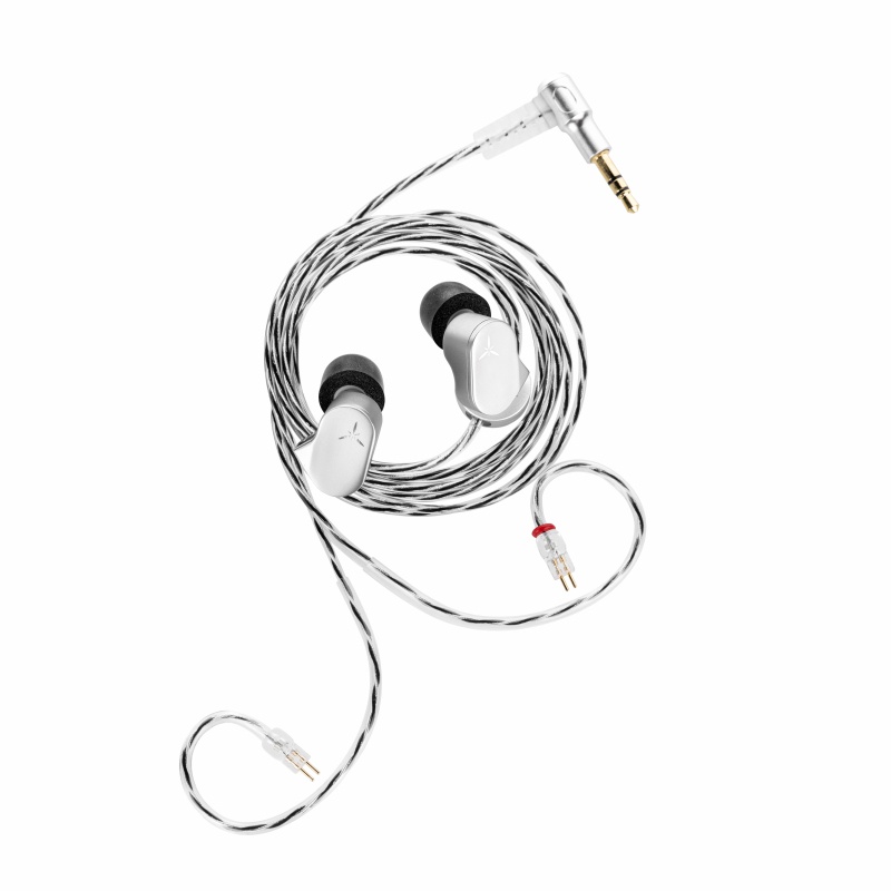 Tai nghe điều khiển năng động Moondrop LAN 1DD Tai nghe HiFi trong tai có độ phân giải thấp hút cao với cáp có thể tháo rời 0,78mm