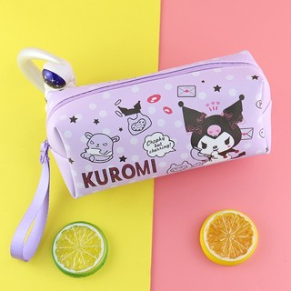 YT4 Sanrio Kuromi mymelody Cinnamoroll Vỏ bút chì hoạt hình dễ thương dung lượng lớn bút sinh viên lưu trữ hộp văn phòng phẩm