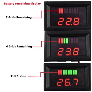 Máy đo dung lượng pin Lithium ALMA1 Máy đo điện áp hiển thị kỹ thuật số chuyên nghiệp 12V 24V 36V 48V 60V 72V
