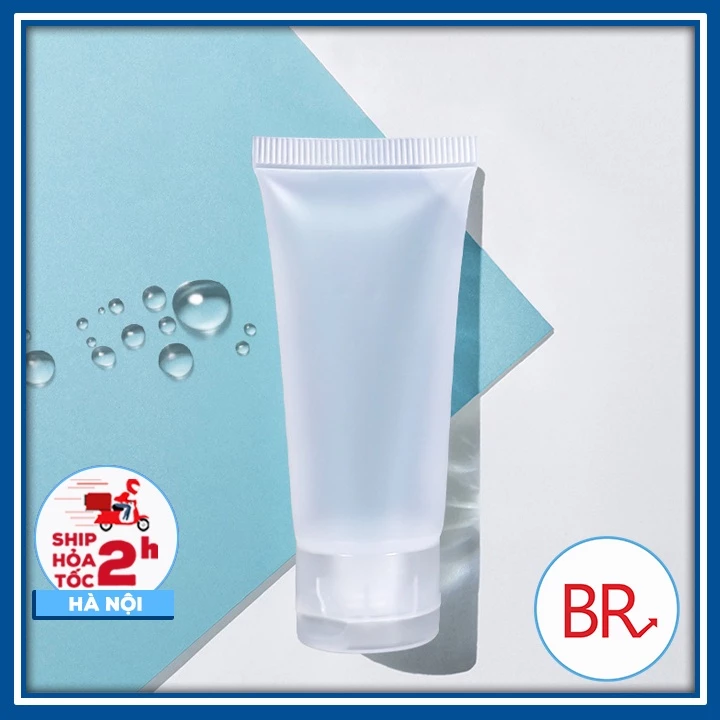 Sỉ 5 Tuýp Chiết Mỹ Phẩm, Dầu Gội, Sữa Tắm Đi Du Lịch - Tuýp rỗng trong suốt đựng mĩ phẩm, sữa rửa mặt nhỏ gọn 01805