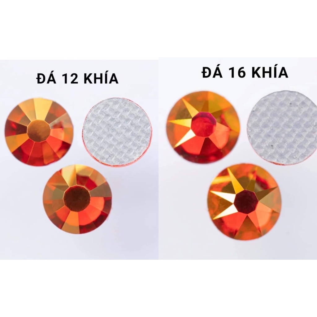 Đá Nail Chân Lưới 16 Khía Nail Heaven Aquamarine Đính Trang Trí Móng ANGELICA 841