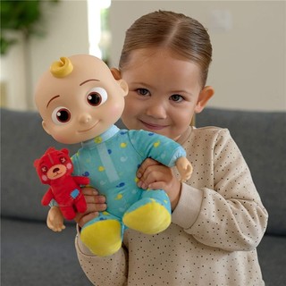 Đồ chơi sang trọng dưa hấu Jj có âm thanh giai điệu cho trẻ em ngủ và chơi