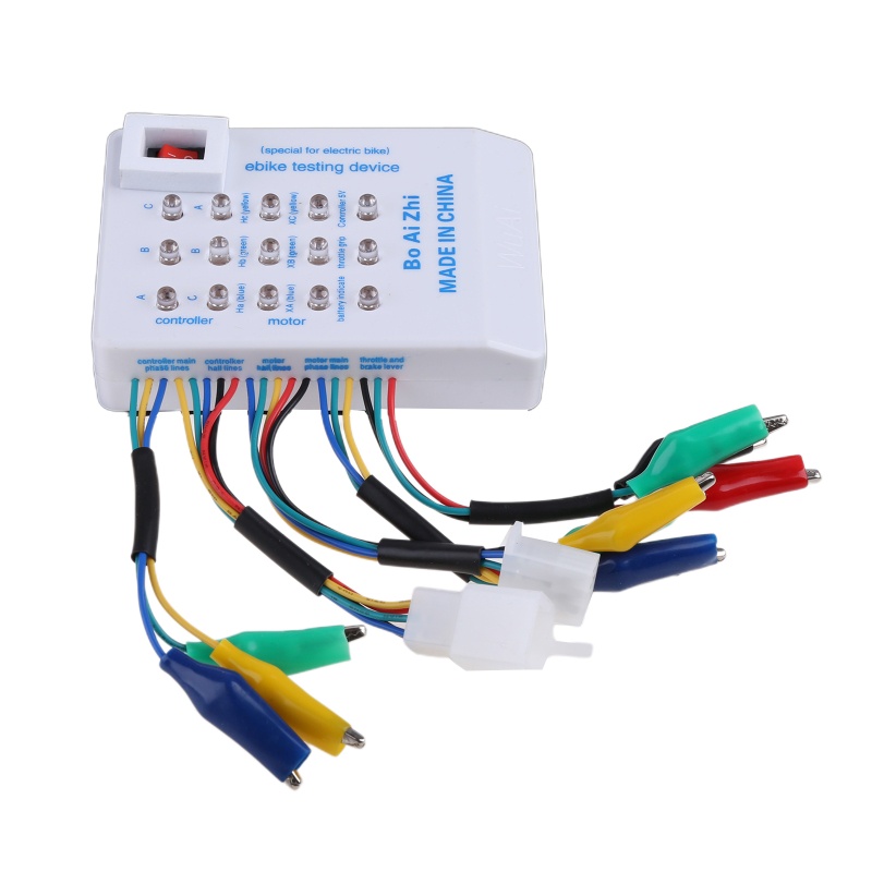 Máy kiểm tra xe đạp điện Kool 24 36 48 60 72V Phụ kiện xe điện động cơ không chổi than bền bỉ