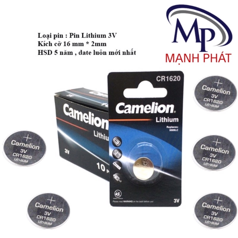 PIN CR 1620 - 1632 -1220 CAMELION CHÍNH HÃNG 1 viên | Shopee Việt Nam