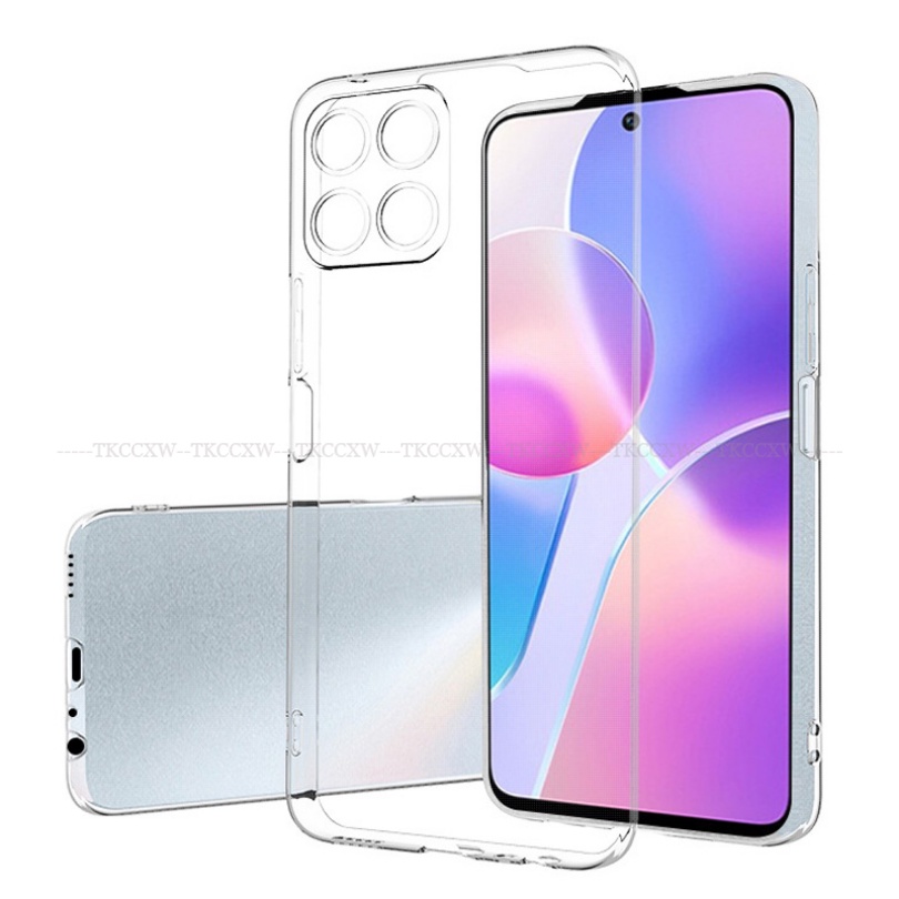 Ốp Điện Thoại TPU Dẻo Trong Suốt Siêu Mỏng Thời Trang Cho Honor X8a X9a X7a X6 X8 X7 X9 80 GT 80 SE 80 Pro
