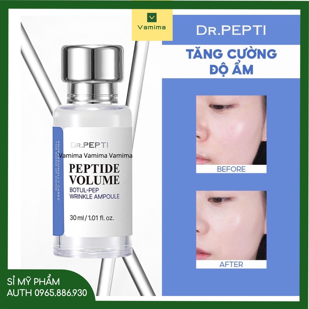 TINH CHẤT TRẺ HÓA DR.PEPTI PEPTIDE VOLUME BOTUL - PEP WINKLE AMPOULE ...