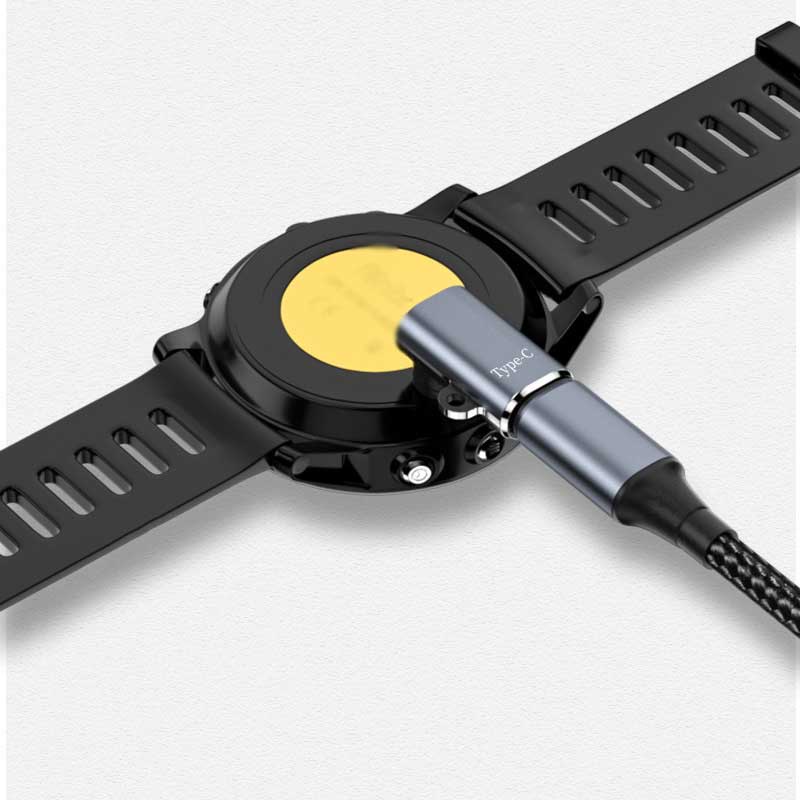 Đầu Chuyển Đổi Micro USB / Type-C / IOS Cho Đồng Hồ Thông Minh Garmin Fenix / Venu / Vivoactive / Garmin