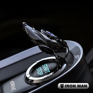 Vỏ Bảo Vệ Công Tắc Khởi Động Xe Hơi Hình Iron Man