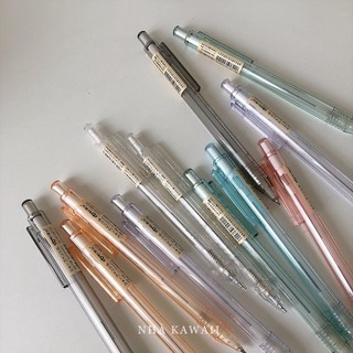 Bút chì bấm DOMI AUTO-PENCIL nhiều màu trong suốt ngòi 0.5mm