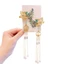 Mya Dangling Trang Trí Tóc Barrettes Cho Bé Gái Vintage Tóc Bun Bên Kẹp Mũ Đội Đầu