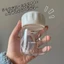 Bình nước thuỷ tinh dáng lùn 300ml dễ thương