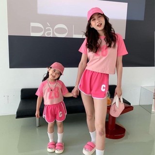 S10-[tomnaukid] Set áo thun quần đùi thể thao số 28 - Size 9-40Kg