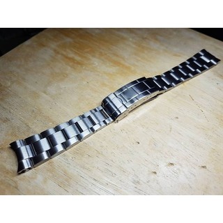 Cho 20 Mm Vintage Submariner Bạc Chắc Chắn Đường Cong Cuối Thép ROLEX Nước Xanh Ma Đồng Hồ Vòng Tay